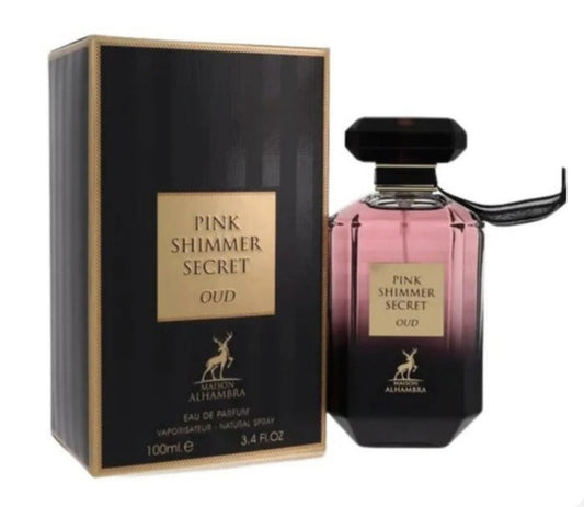 PINK SHIMMER SECRET OUD EDP 100 ML.