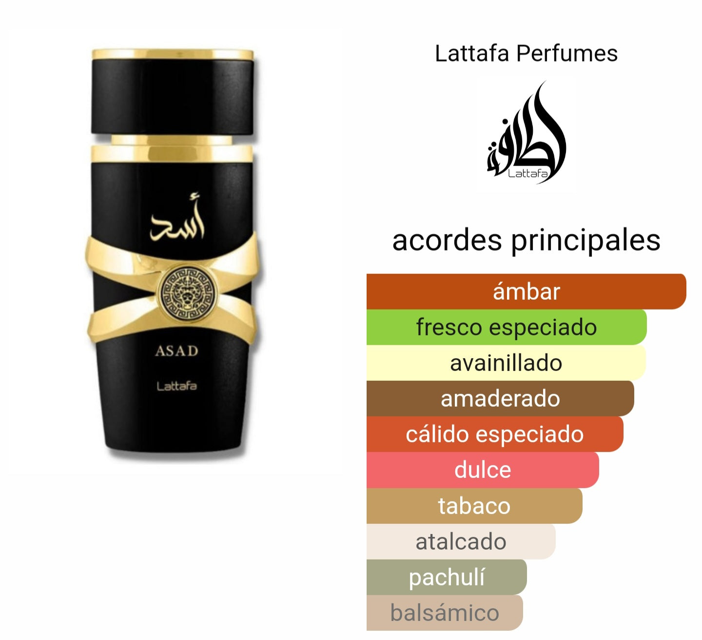 Lattafa Asad EDP 100 ml. (H)